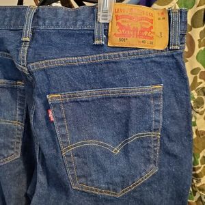 Levi's 501 Blue Jeans 40 x 32 NWOT